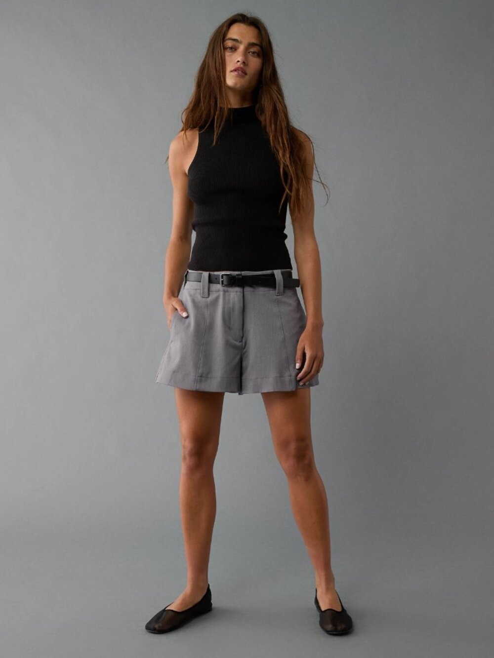 NWT: American Eagle Stretch High-Waisted Trouser Short